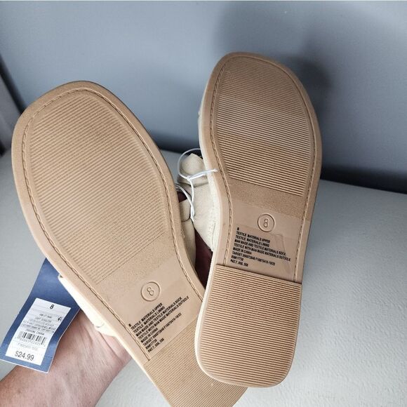 Universal Thread Chi Slide Slip-on Sandals size 8 Light Beige - New with Tags - Picture 5 of 5